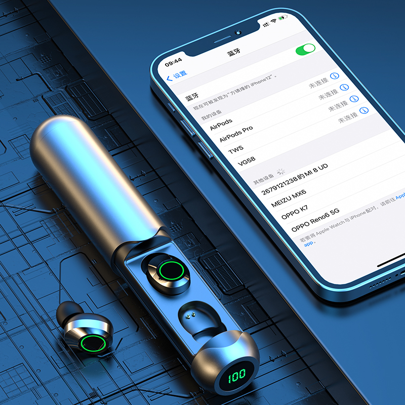 BQ 40 Earohones Wireless Headphones noise cancelling Earbuds Stereo Headsets tws